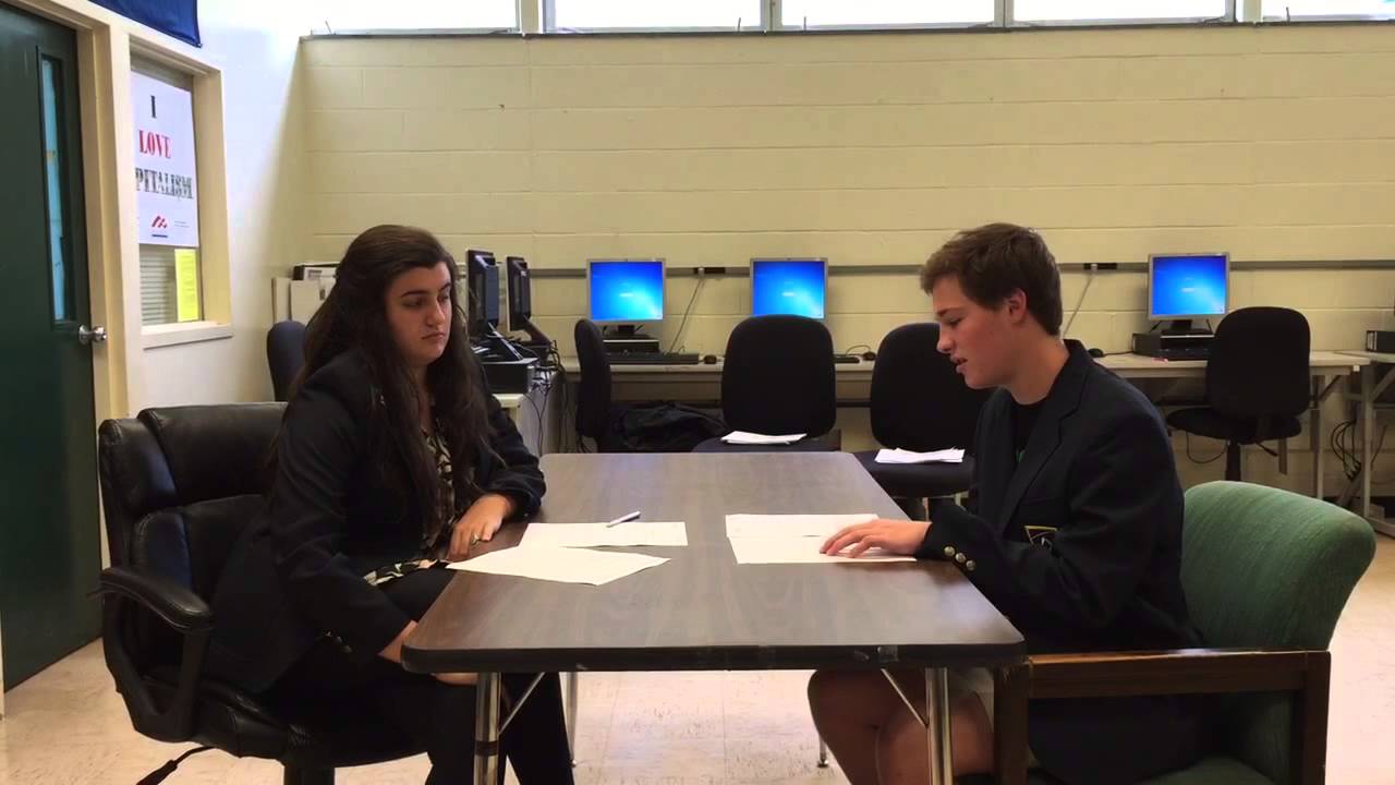 DECA Role Play Example