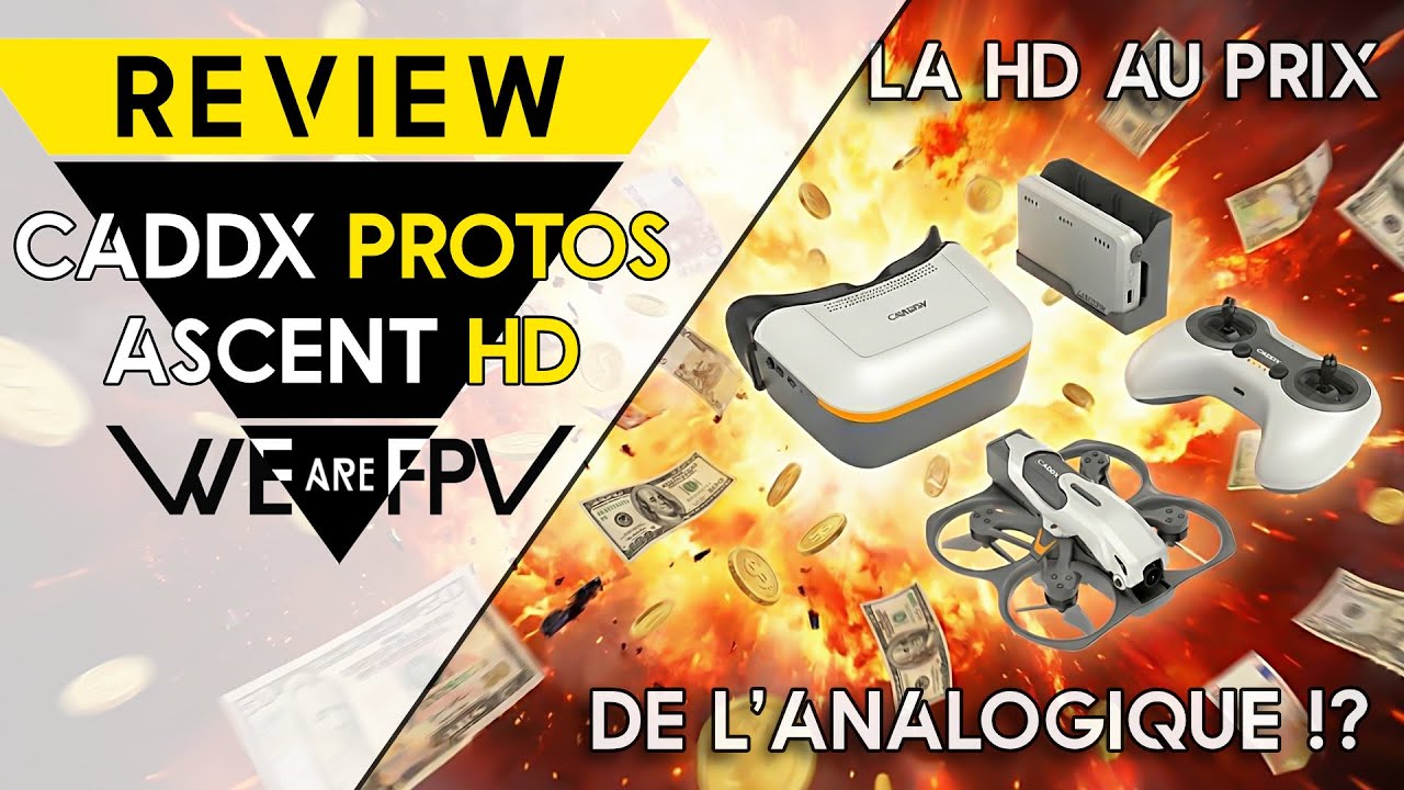 Caddx Protos - Ascent, la HD au PRIX de l'ANALOGIQUE !