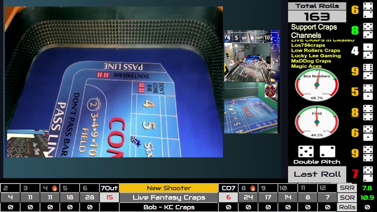 Live Fantasy Craps @ DG EPISODE 259