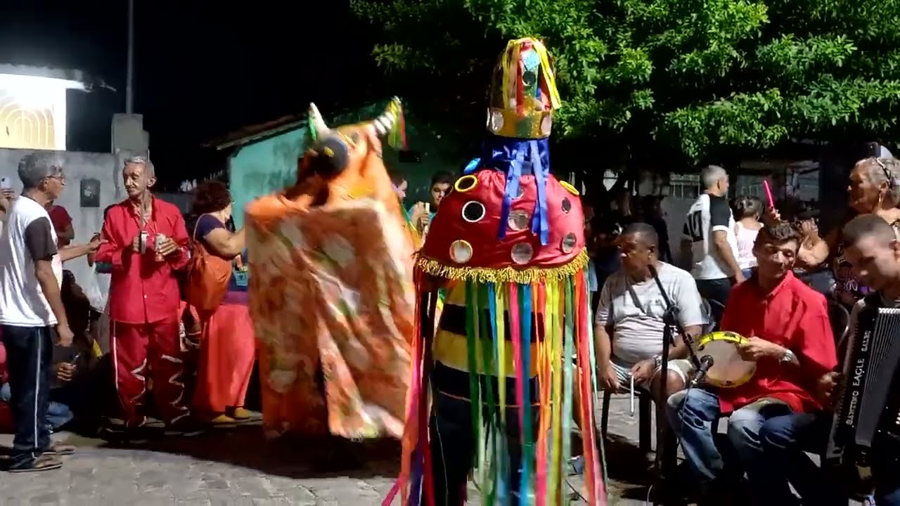 Boi de Reis de Dona Inês se apresentando em Bayeux/PB. Março/23 na 1a Culminância da Salvaguarda 🌟