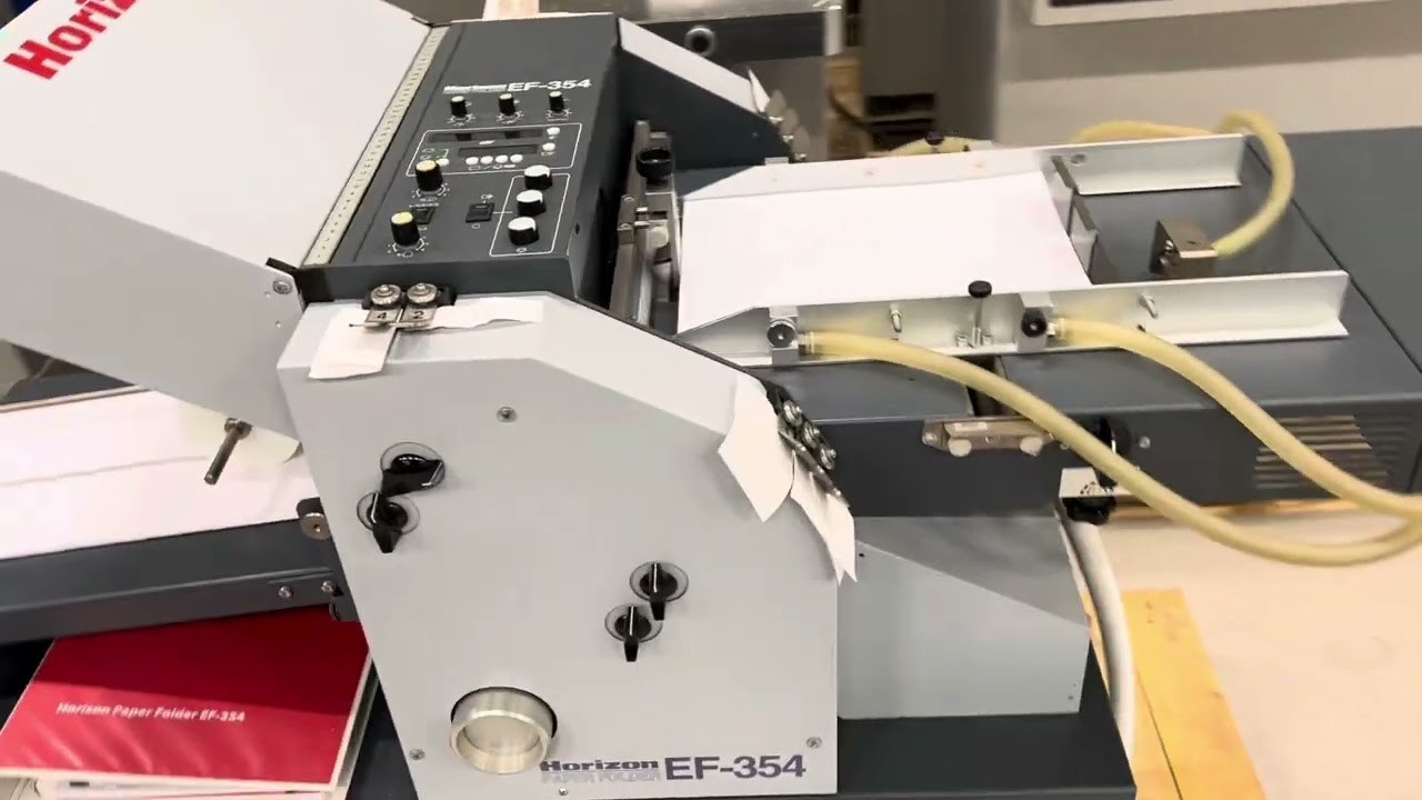Horizon EF-354 Pharmaceutical Folding Machine