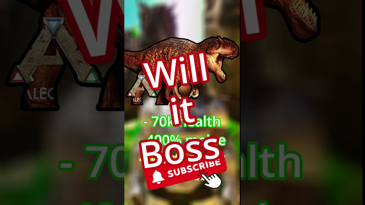 Will it Boss?: THE PALEO GIGA #arkascended #arkbossfight