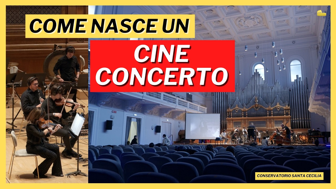 Dentro un CINECONCERTO: comporre MUSICA per il CINEMA | The Artist | Conservatorio Santa Cecilia