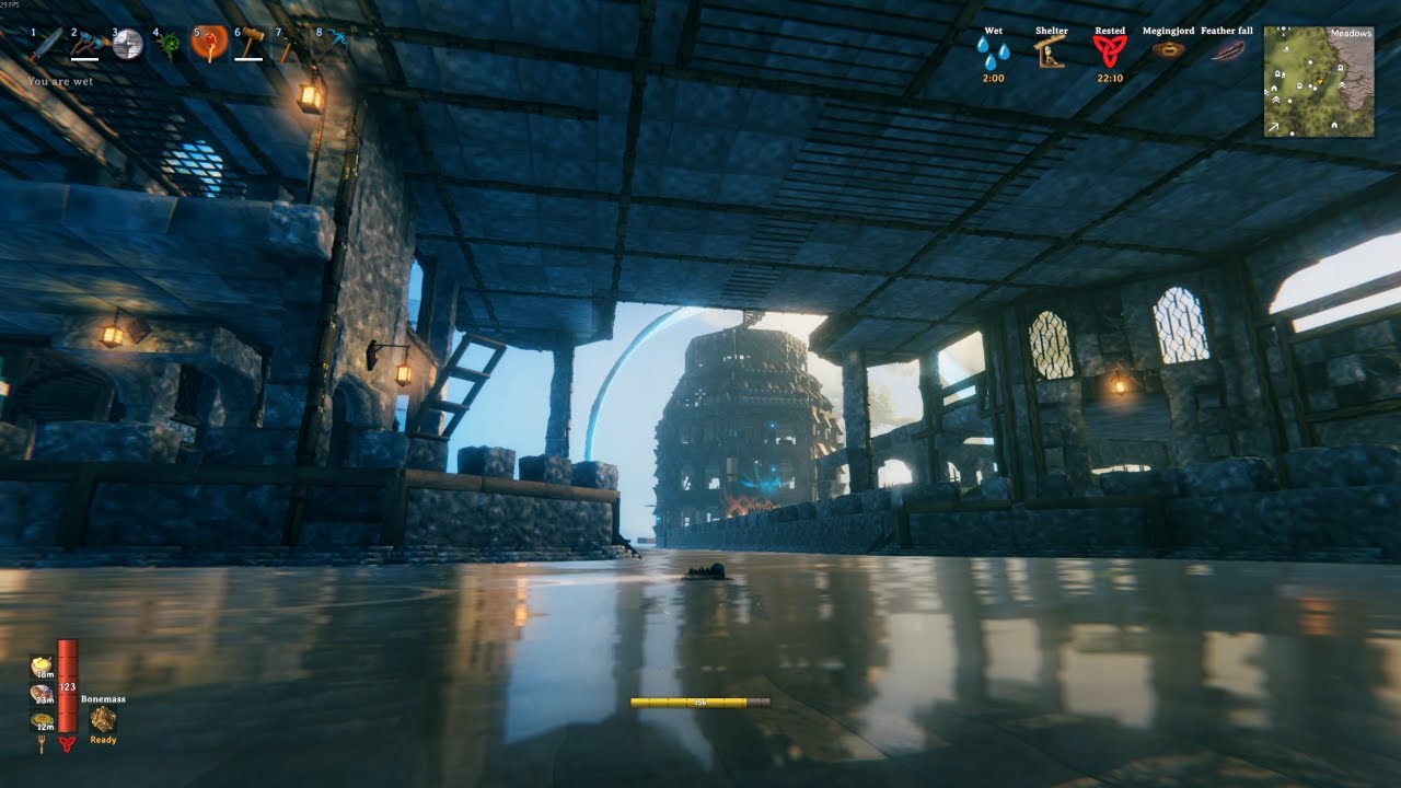 Valheim - The Village - Days 2448 - 2456 - Exploring the Edges of the Map for Building Materials
