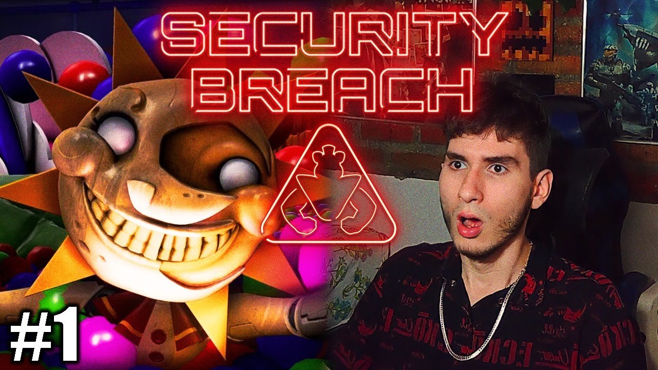 ❌ME PASO FIVE NIGHTS AT FREDDY'S SECURITY BREACH || Parte 1❌
