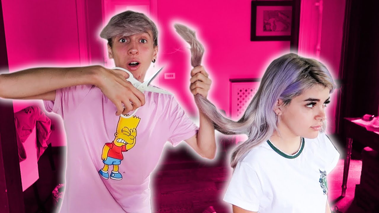 TAGLIO I CAPELLI A ROSALBA! (*arrabbiata*)