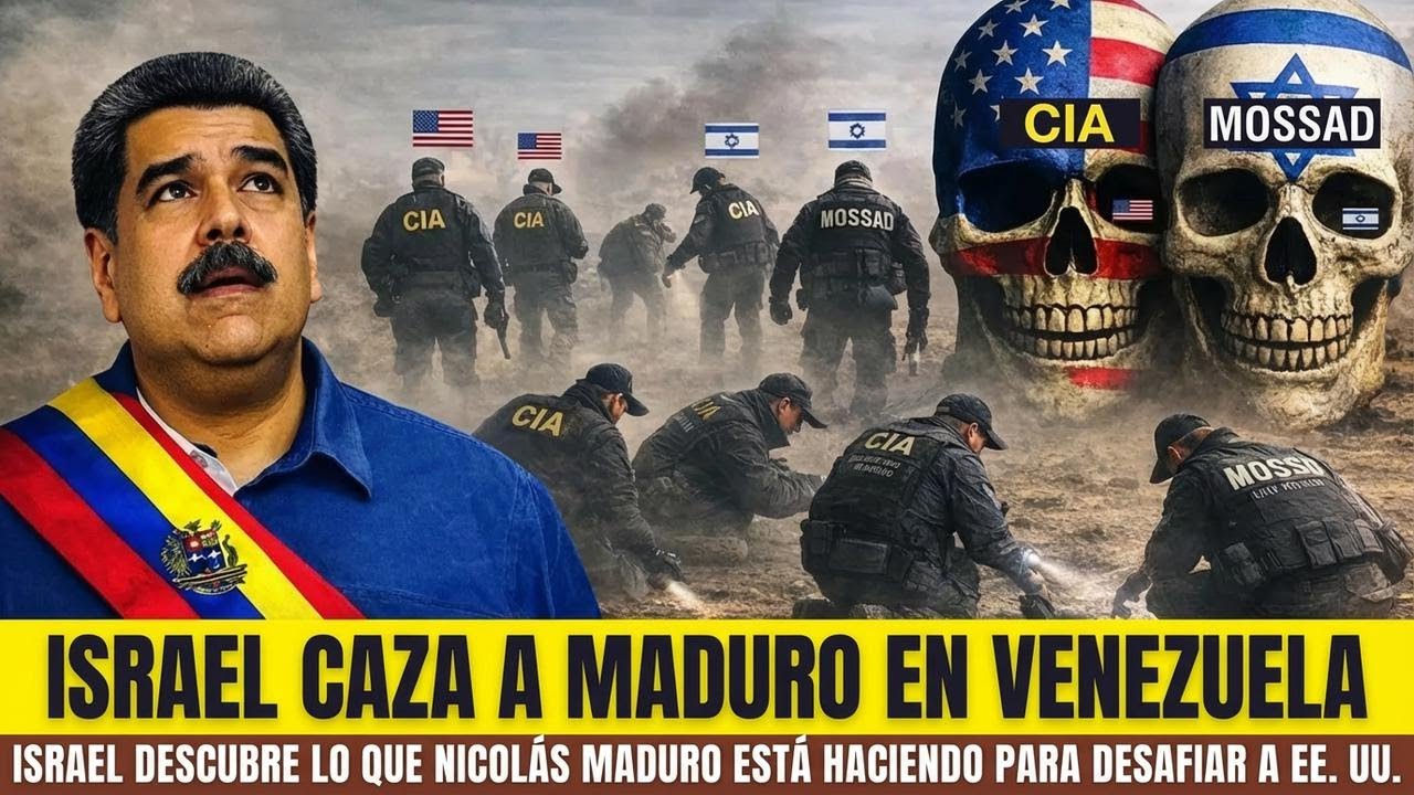 Venezuela bajo fuego: CIA y Mossad se unen contra Maduro