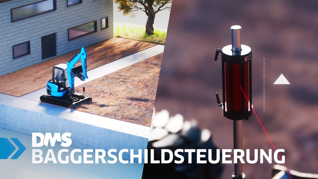 DMS Baggerschildsteuerung - Funktionsweise und Anwendung