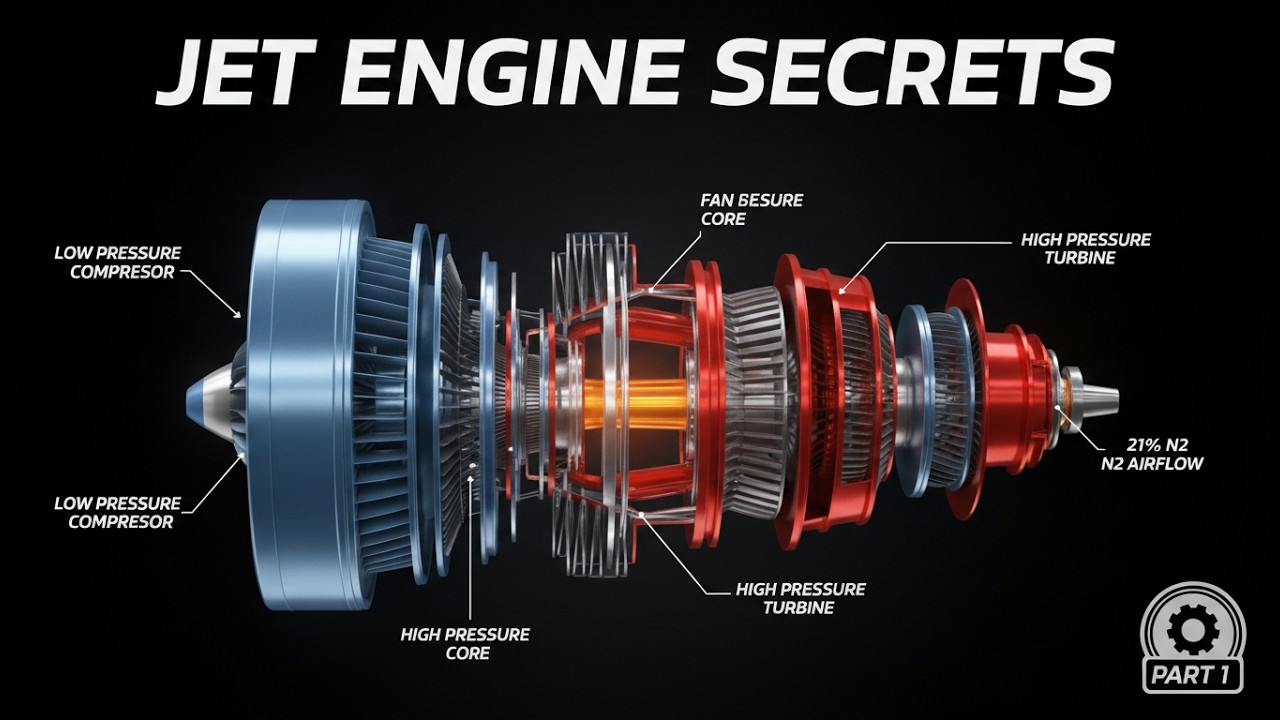 How a Jet Engine Works | Part 1: Starting the GE90-115B (Boeing 777-300ER)