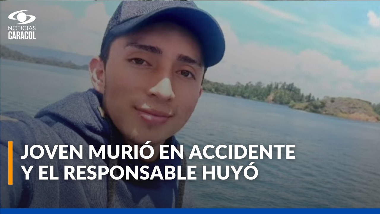 Así fue el accidente en el que murió joven en Cundinamarca: lo chocaron y el responsable huyó