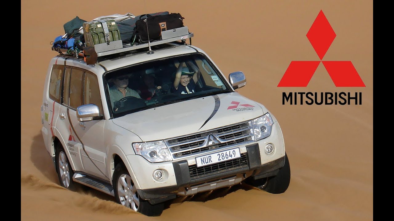 Mitsubishi Pajero Test in the Namib desert, wilderness adventure, Part-2