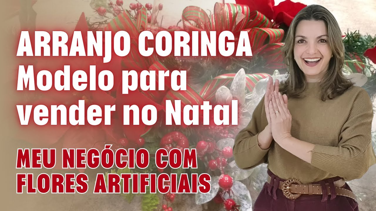 Ideias de Arranjos de Natal Que Vendem Rápido (Modelos Para Faturar Agora)