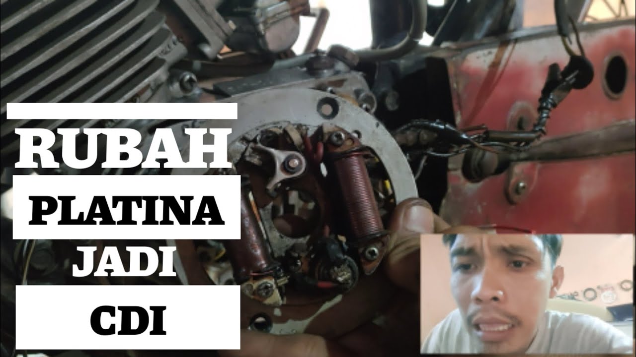 RUBAH PLATINA JADI CDI YAMAHA RS 100 RX 100