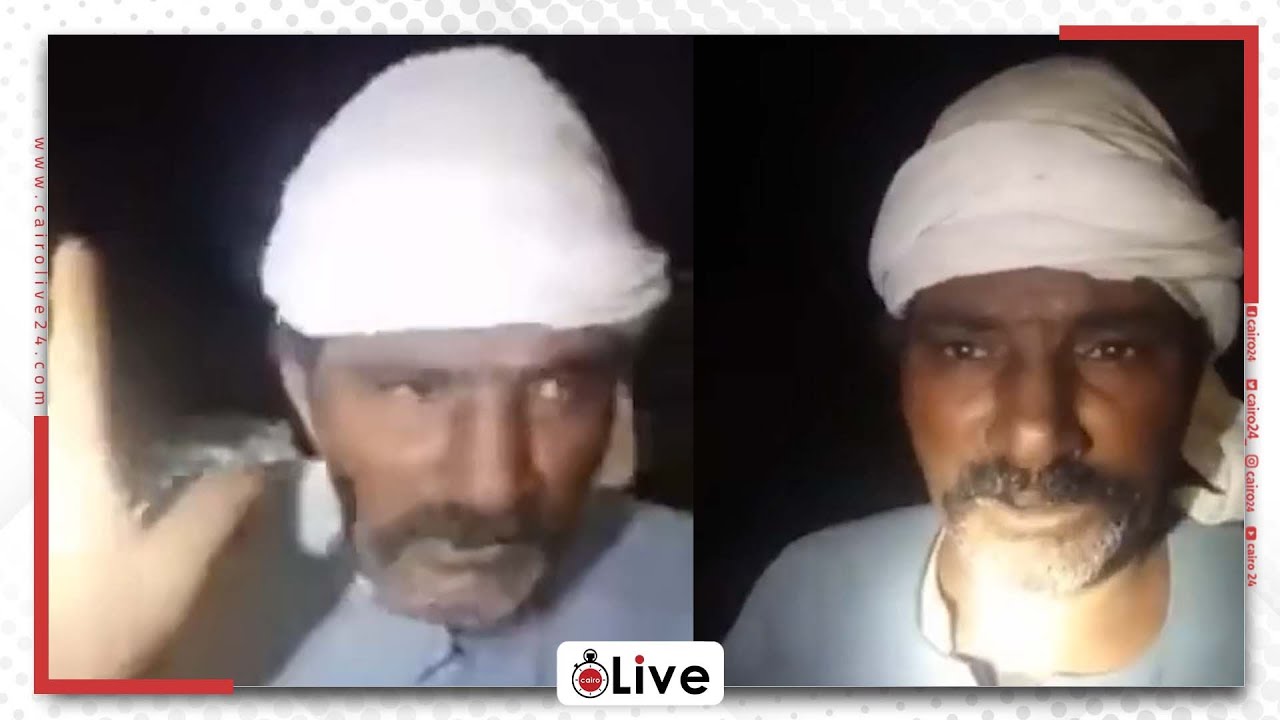 بيضايف الزوار بالشاي   خادم مقابر قرية البهنسا عايز الأجر من ربنا