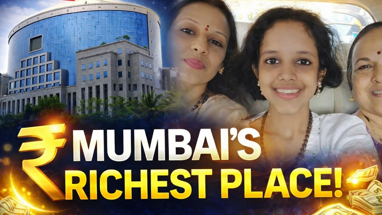 Inside Mumbai’s Most Expensive Area – Exploring BKC (Bandra Kurla Complex) 💰