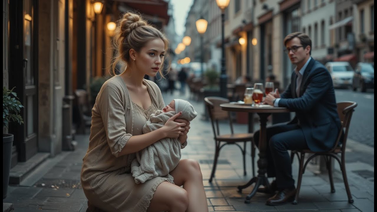 May I Have Your Leftovers, Sir”—But When the Millionaire Looked Into Her Eyes, a Miracle Happened…