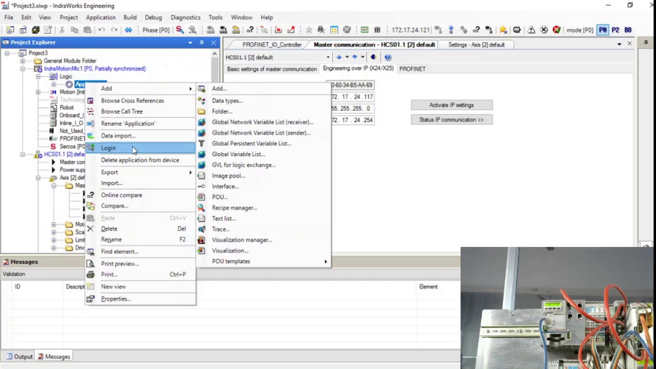 Bosch Rexroth MLC Indradrive Profinet