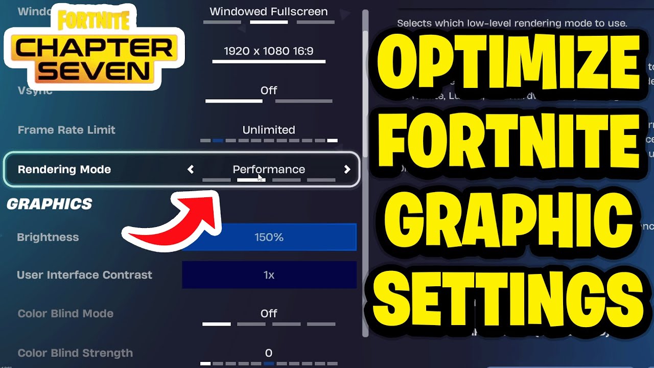 Как оптимизировать графические настройки Fortnite для слабых ПК &mdash; Глава 7