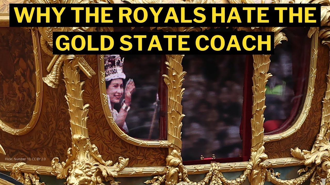 The GOLD STATE COACH | How the monarch travels | Britain’s fairy-tale coach | @History Calling