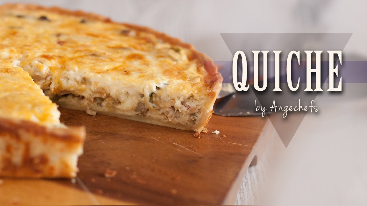 Quiche de Verduras y Champiñones · Receta Fácil