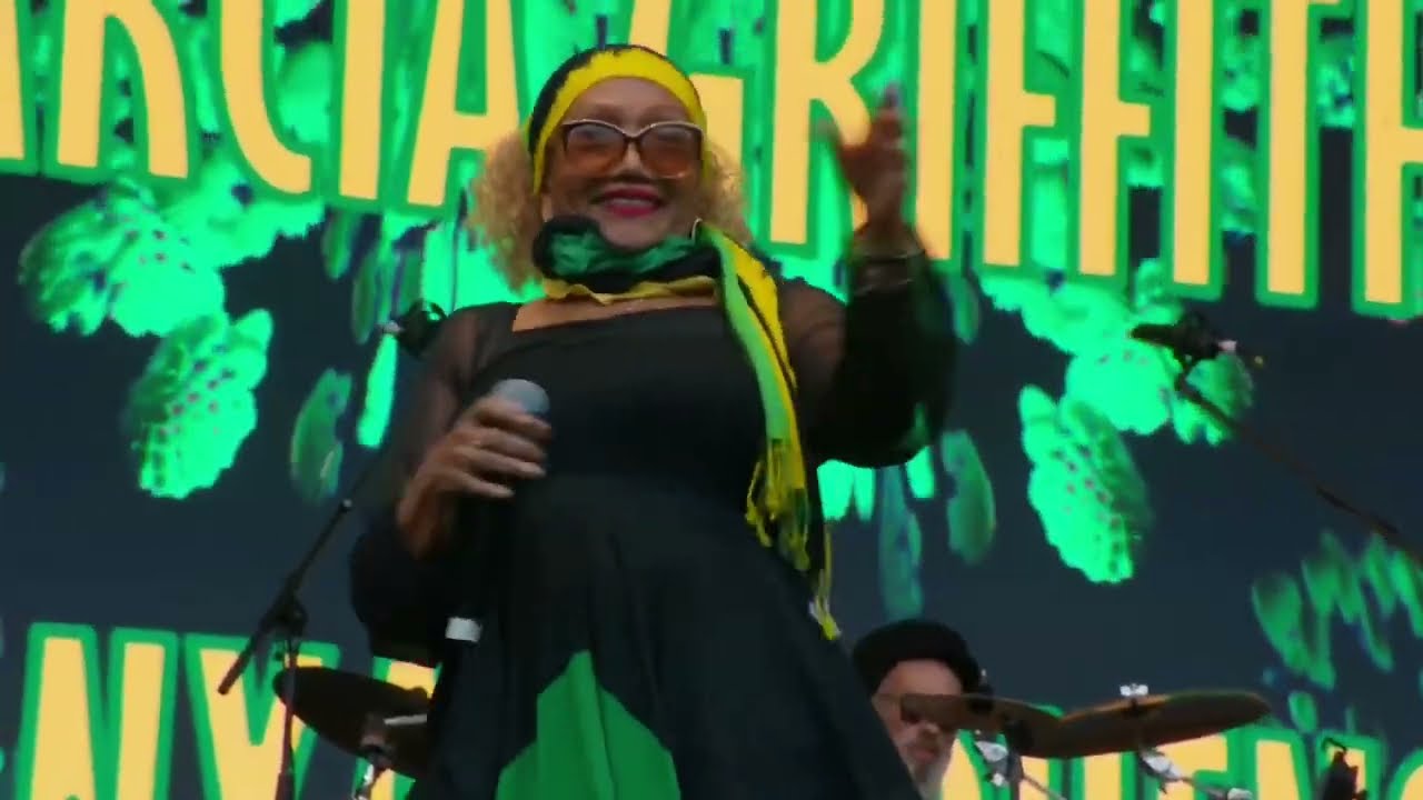 Marcia Griffiths live at Reggaeland backed by Upper Cut Band