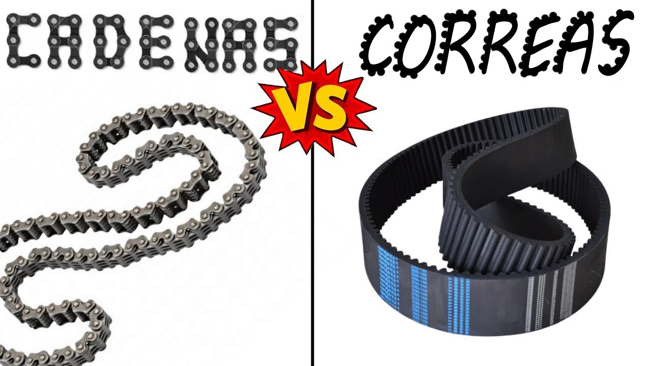 CADENAS vs. CORREAS DE DISTRIBUCIÓN - Diferencias, Evolución, Historia y más