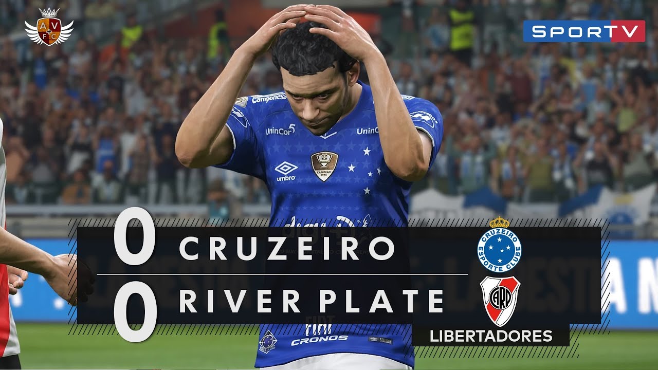 PÊNALTIS | CRUZEIRO x RIVER PLATE - LIBERTADORES RECRIADA NO PES 2019 | CRUZEIRO ELIMINADO