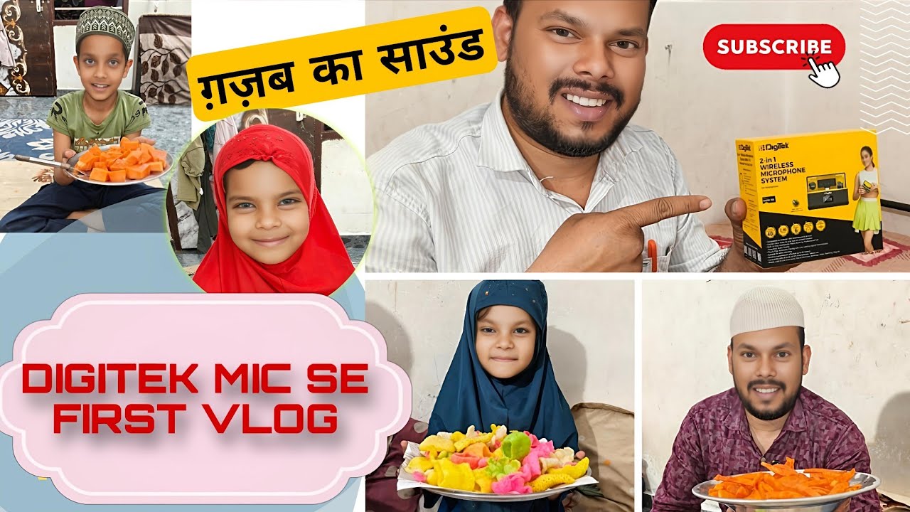 “Pehli Baar Digitek Mic Se Vlog – Audio Sunke Hairaan Ho Jaoge😱@Akramaliofficial786 #vlogging #vlogs