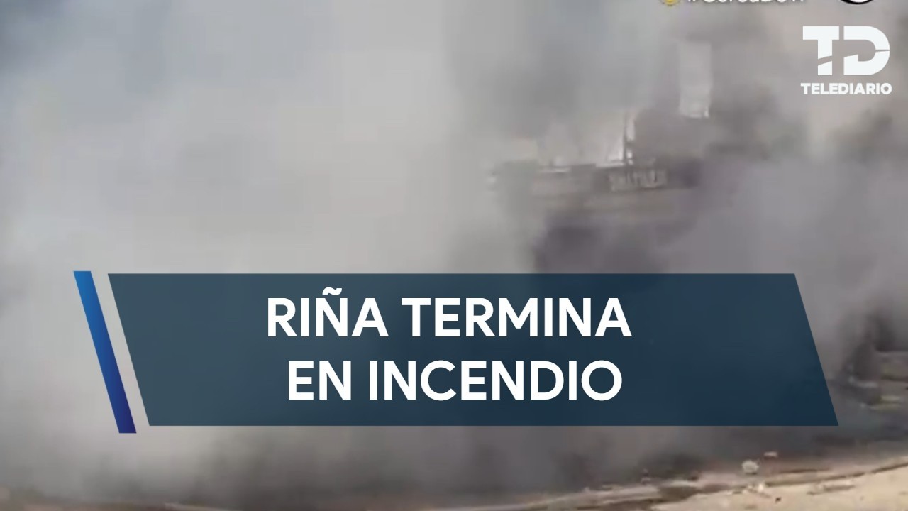 Presunta riña termina en incendio en la colonia Lomas de Zapalinamé en Saltillo