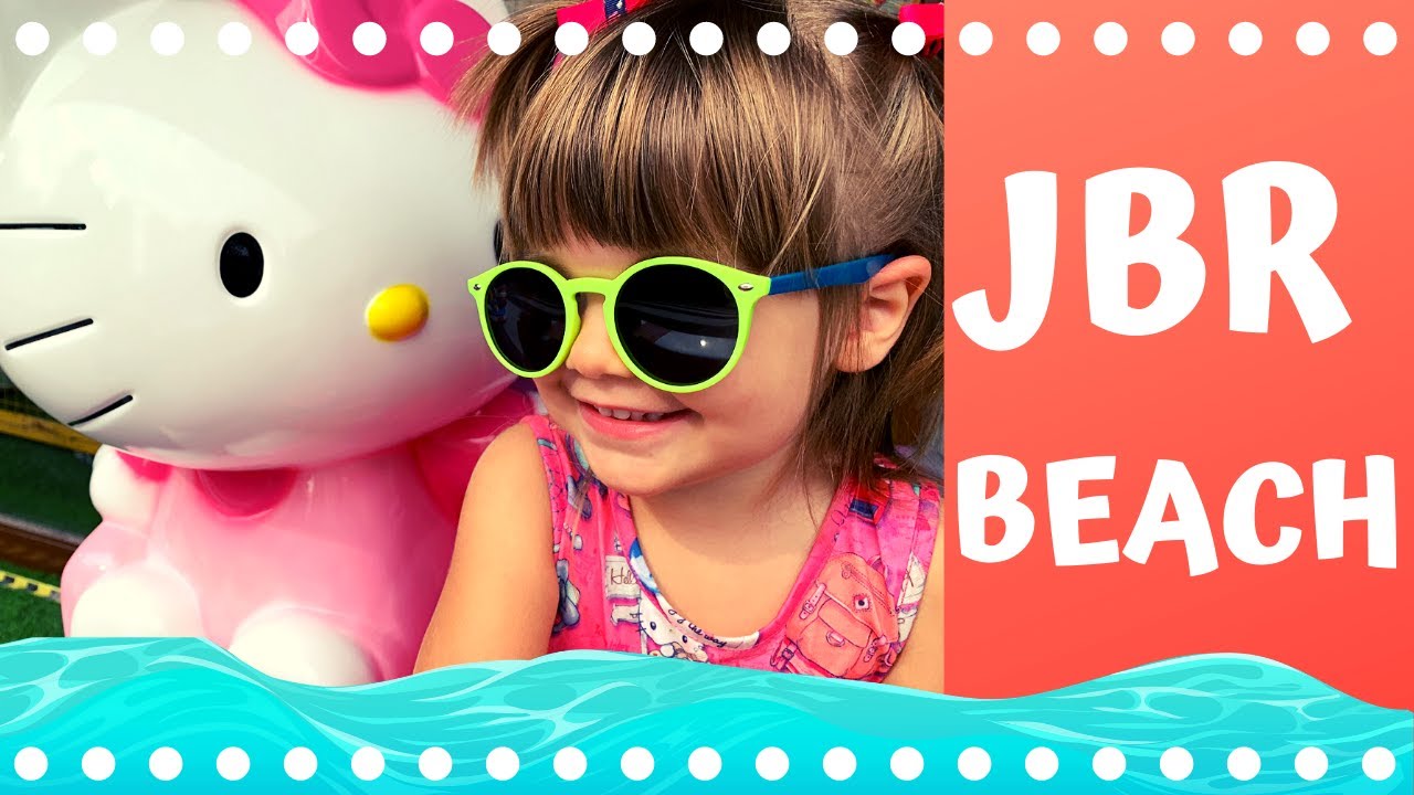 JBR BEACH DUBAI | Things to do in Dubai with kids 🌞🌴🌊🇦🇪