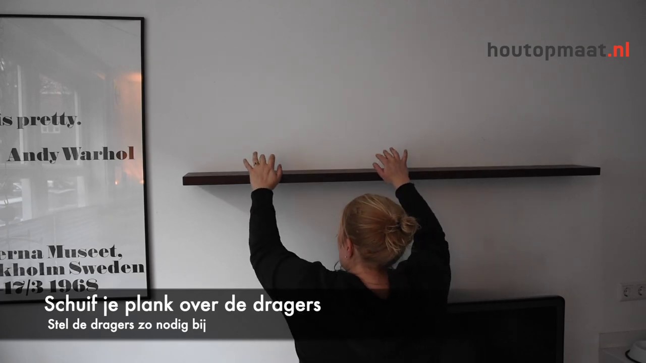 Wandplank Montage Titan 3D