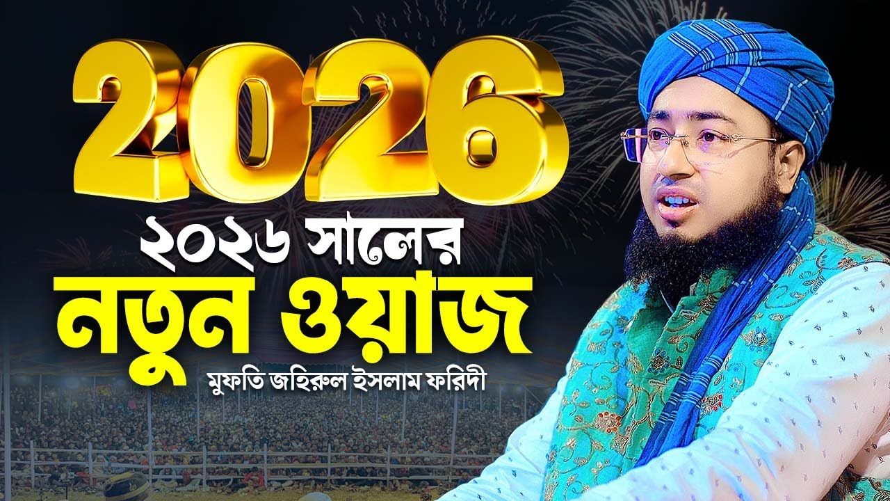 ২০২৬ সালের নতুন ওয়াজ | মুফতি জহিরুল ইসলাম ফরিদী