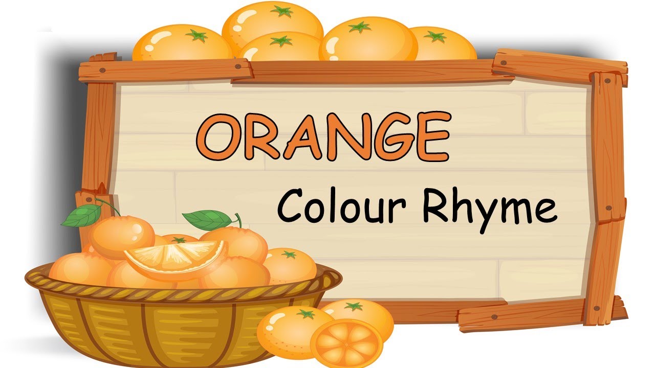 Orange Colour Song | Nursery Rhyme | The Kid Next Door