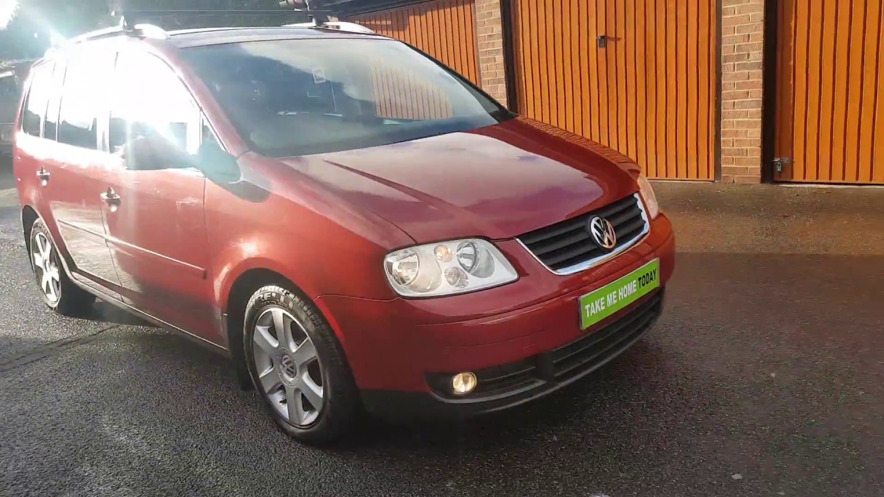 VOLKSWAGEN TOURAN 2004 2.0 TDI WWW.CARSALESBECKENHAM.CO.UK