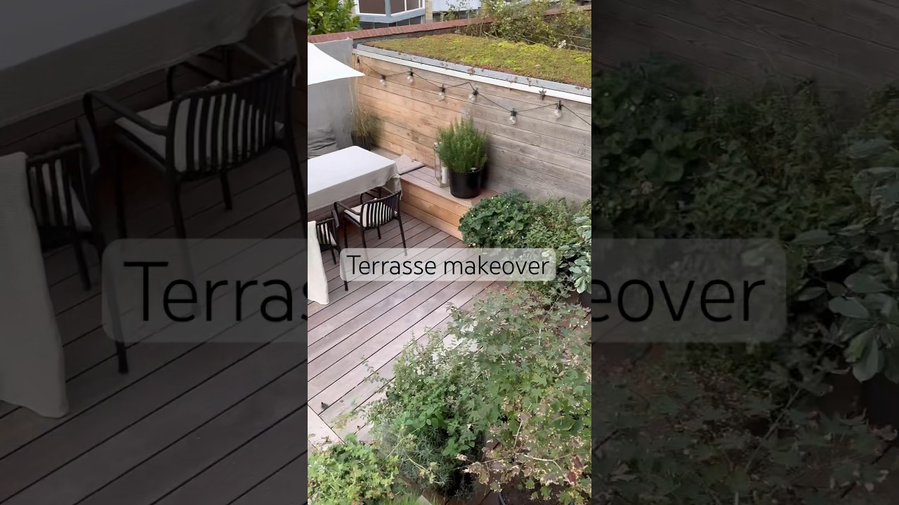 Terrasse makeover⚒️