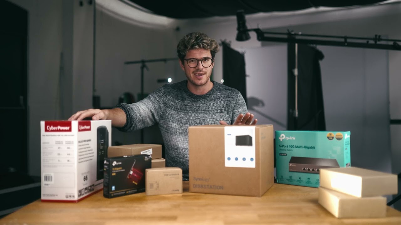 Моя настройка NAS для видеомонтажа 2024 // Synology DS1522+