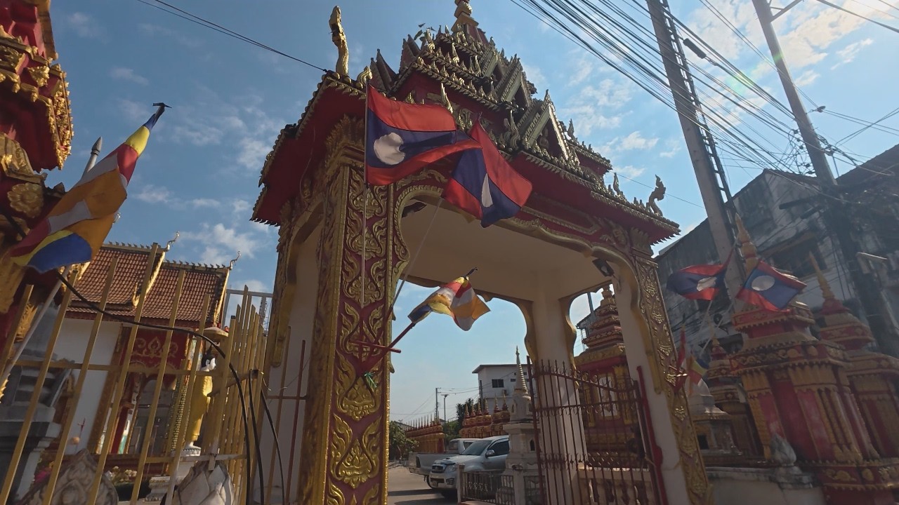 라오스 비엔티안을 걷다, 지금 이 순간 | 4K City Walk in Vientiane