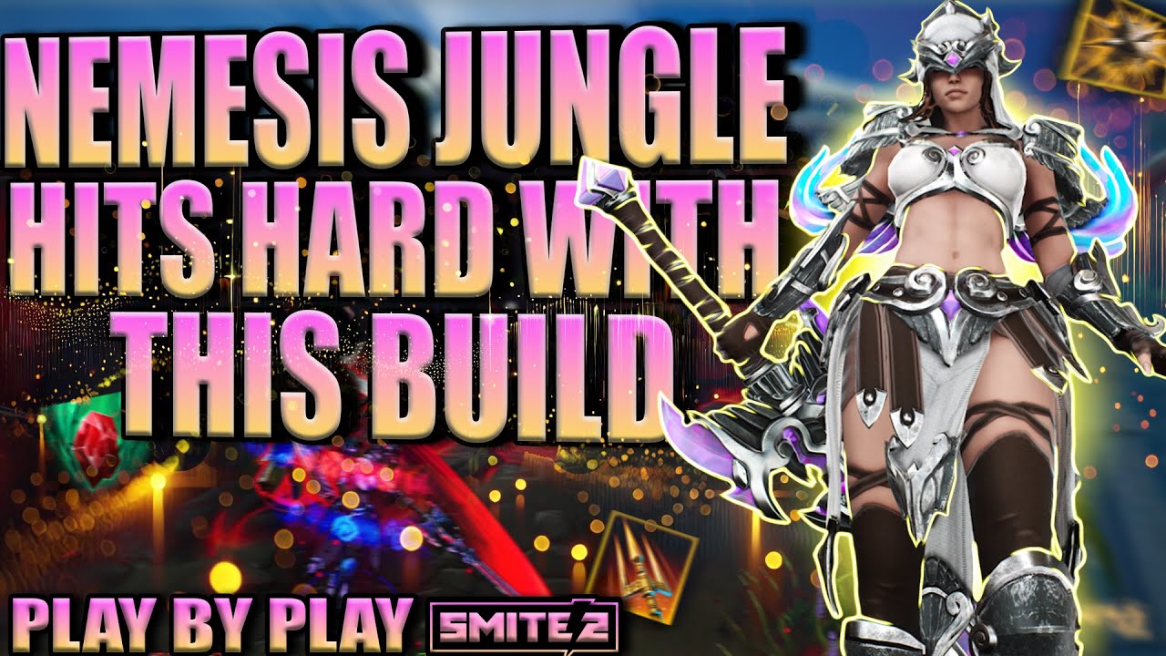 BUILD THESE ITEMS ON NEMESIS JUNGLE | PLAY BY PLAY SMITE 2 NEMESIS GAMEPLAY