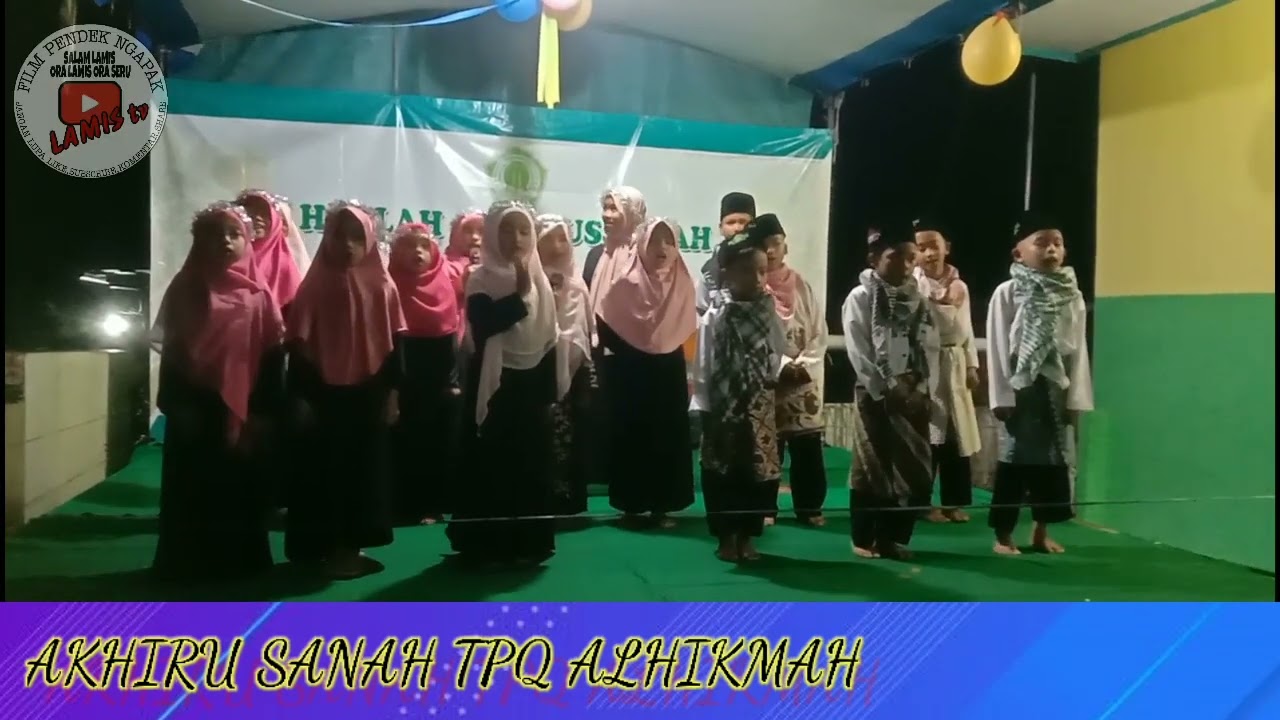 #TPQALHIKMAH. IMTIHAN. LG #DESAPLAKARAN.#LIMBANGAN.