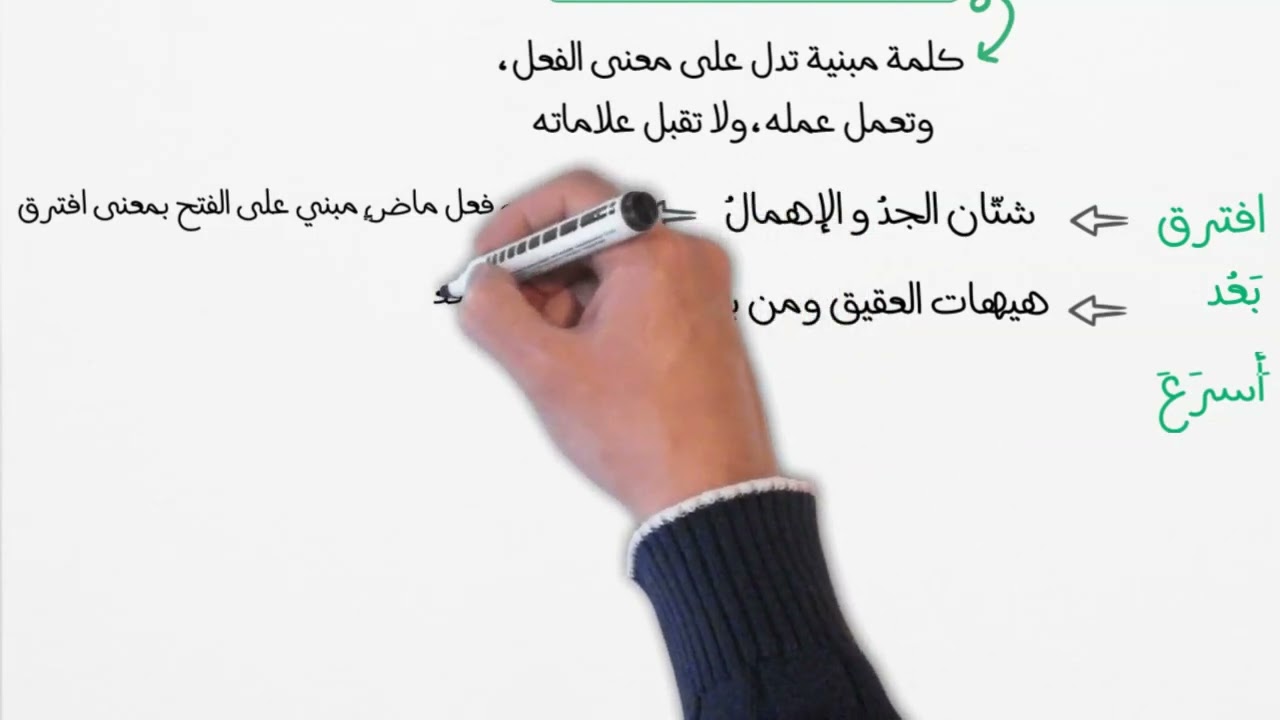 3AM - اسمُ الفعلِ الماضي  - الثالثة متوسط