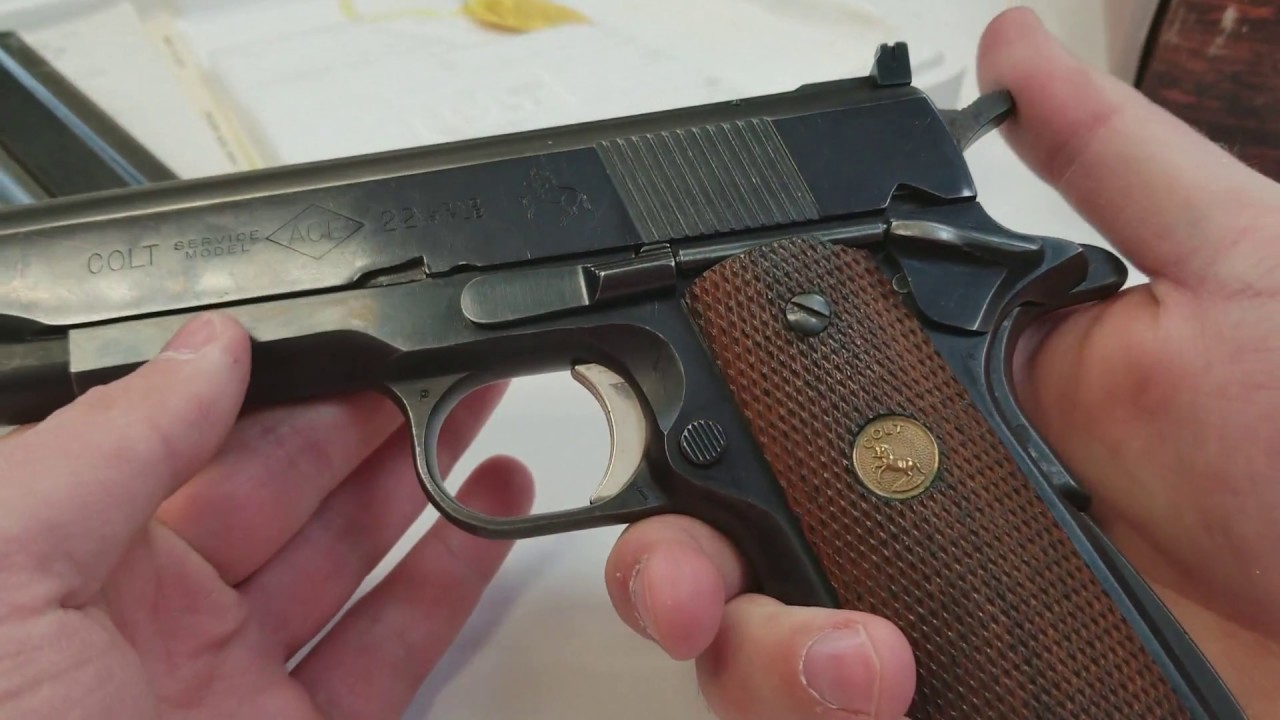 Colt Service Model Ace 1911 - Designed For More Recoil