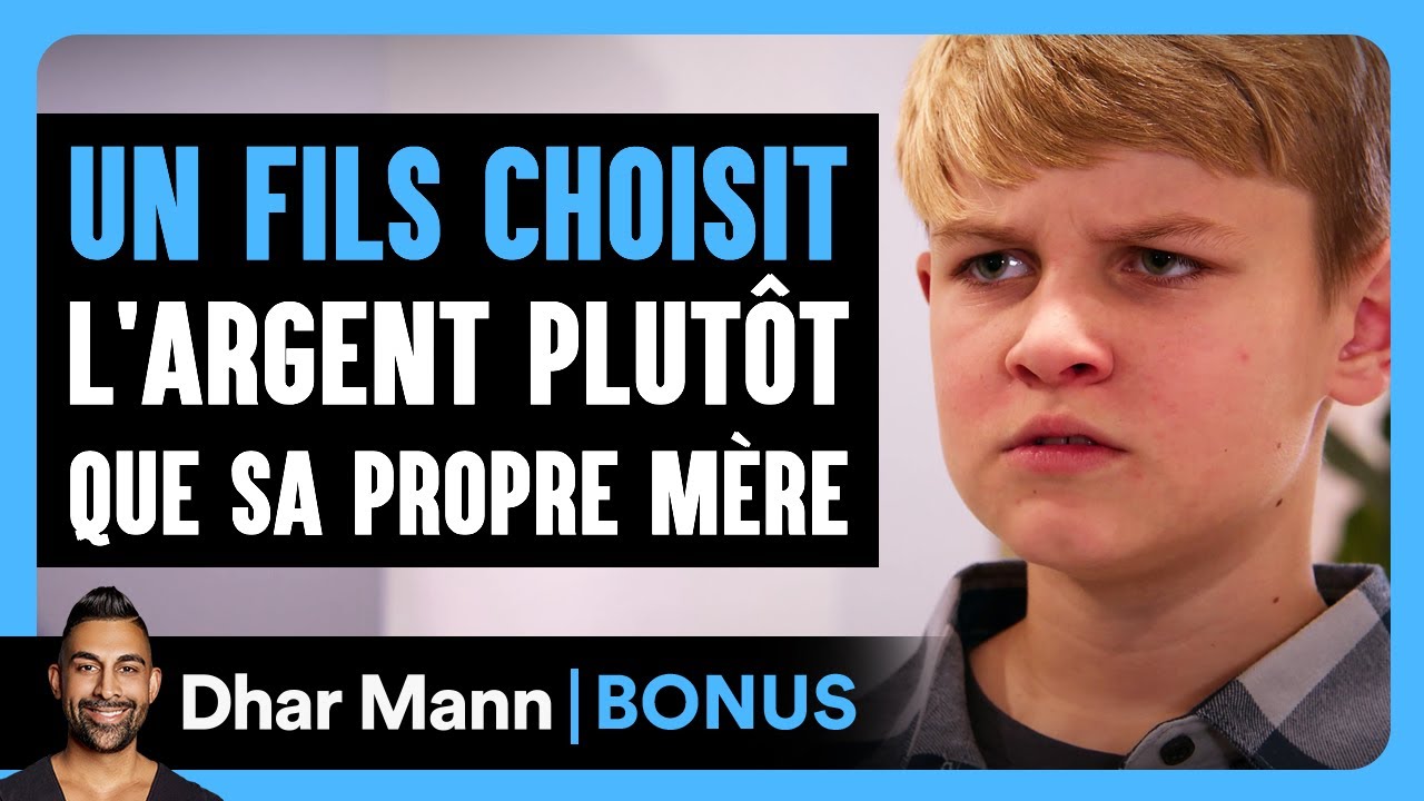 Un Fils Choisit L'argent Plutôt Que Sa Propre Mère | Dhar Mann Studios