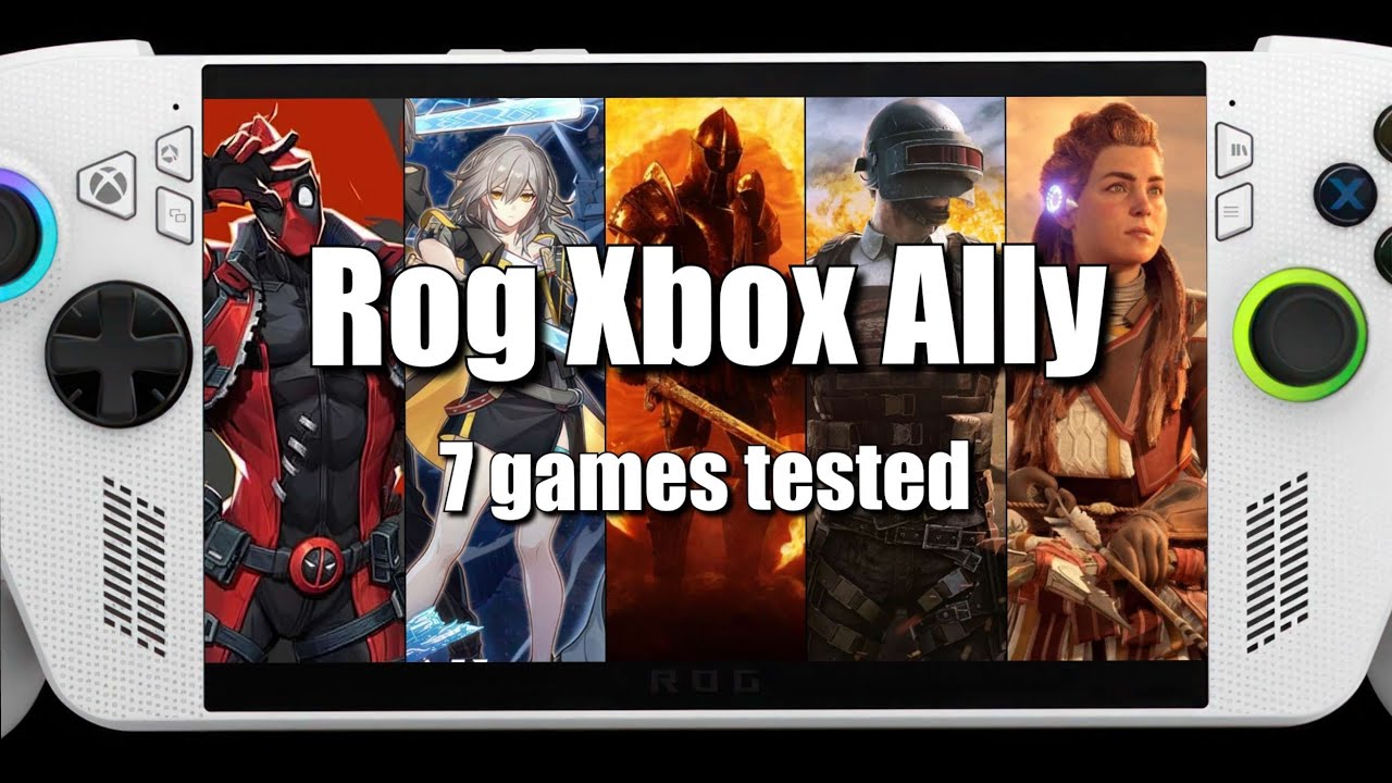 Rog Xbox Ally | 7 Games Tested!