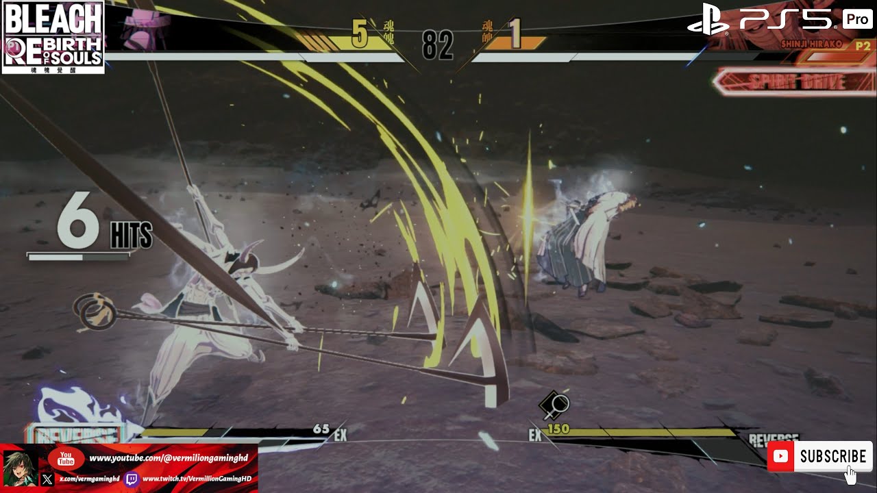 Bleach Rebirth of Souls Japanese gameplay - Nnoitora vs Shinji 4K | PS5 Pro