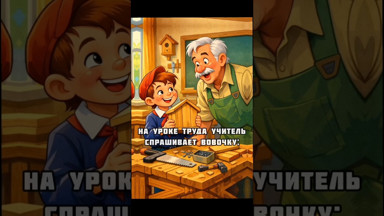 😂 Трудовик проверил скворечник Вовочки&hellip; и пожалел!
