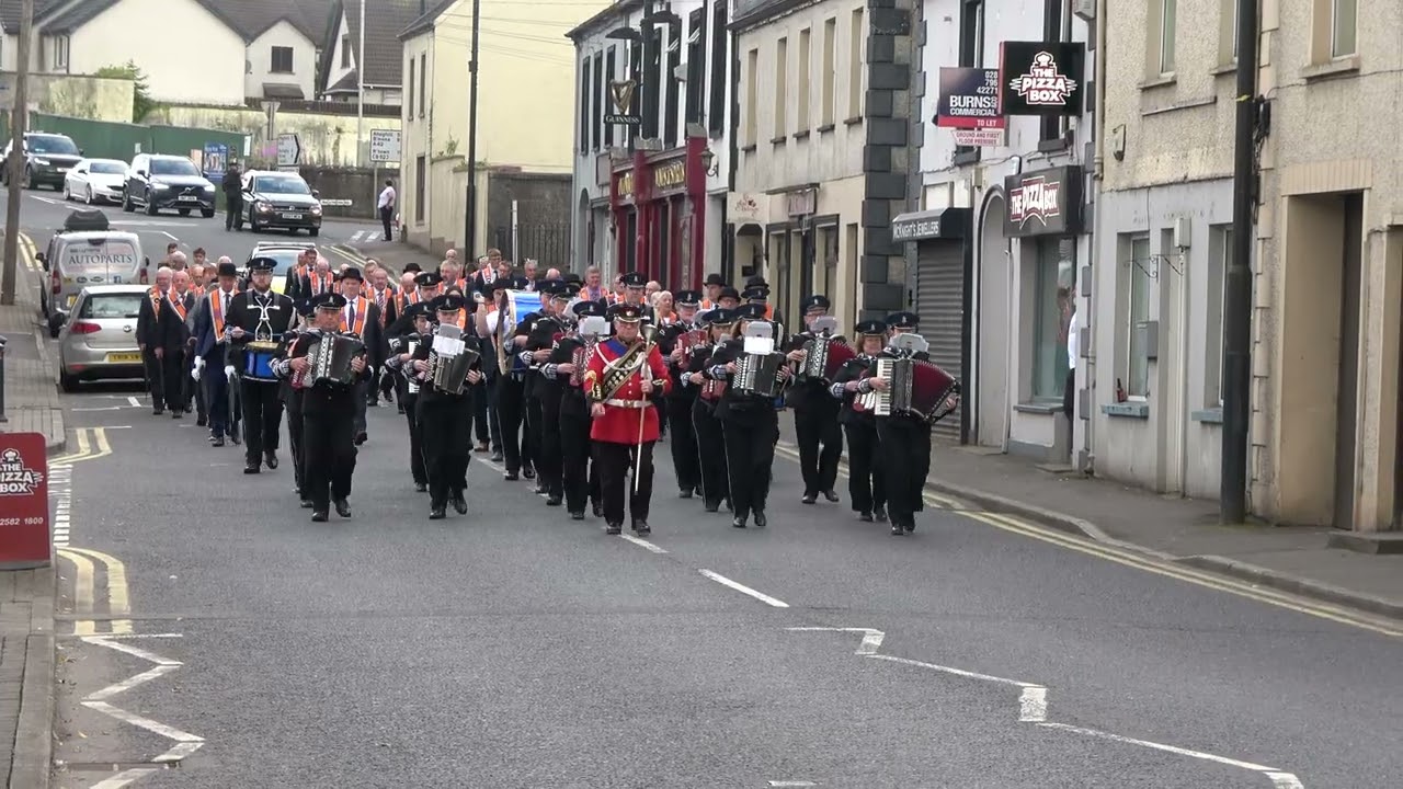 Milltown Accordion Band @ Portglenone District Orange Service 2025