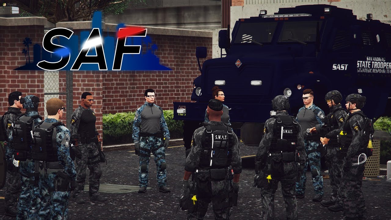 SAF | SWAT Raid & Cokeheads | GTA V RP