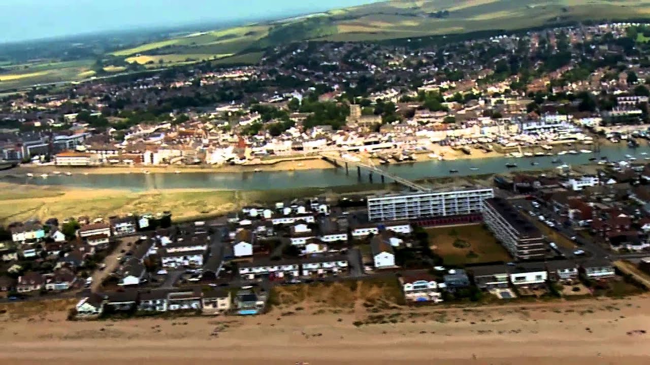 Shoreham-by-Sea from the air