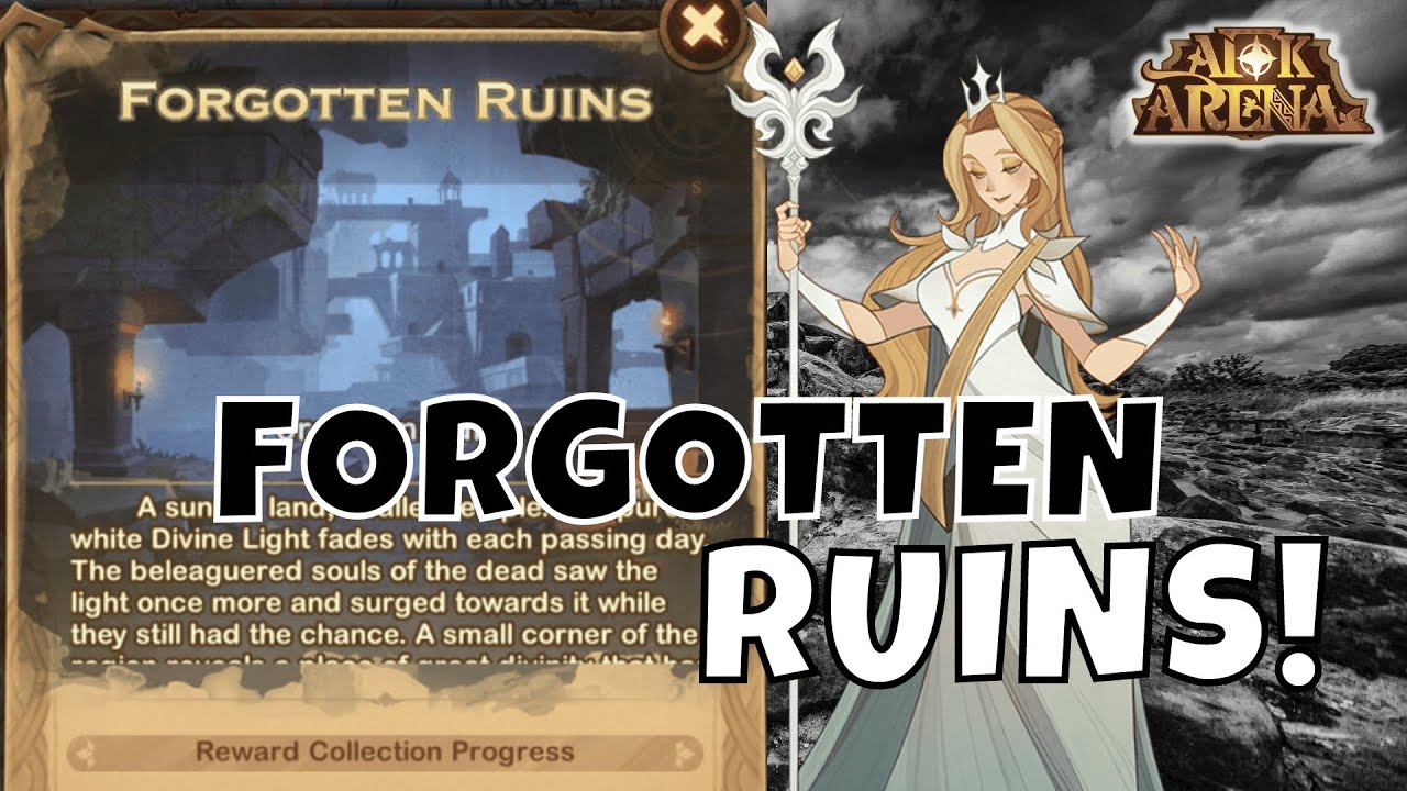 FORGOTTEN RUINS - PEAKS OF TIME! [FURRY HIPPO AFK ARENA]