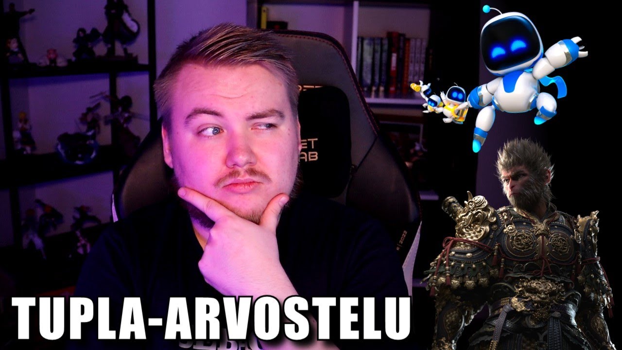 VUODEN 2024 PARAS PELI? I Astro Bot & Black Myth: Wukong I TUPLA-ARVOSTELU
